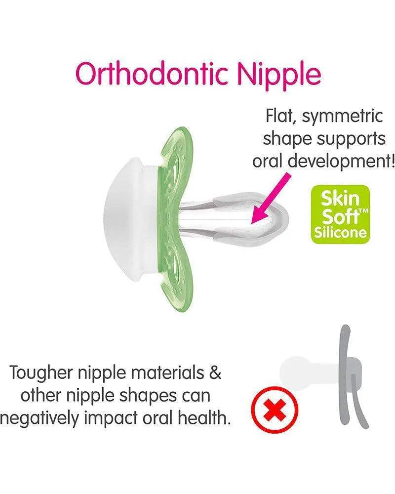 Sucette MAM Perfect 0-6m - rose escargot - MAM - pour bébé Maroc -www.babyboss.ma