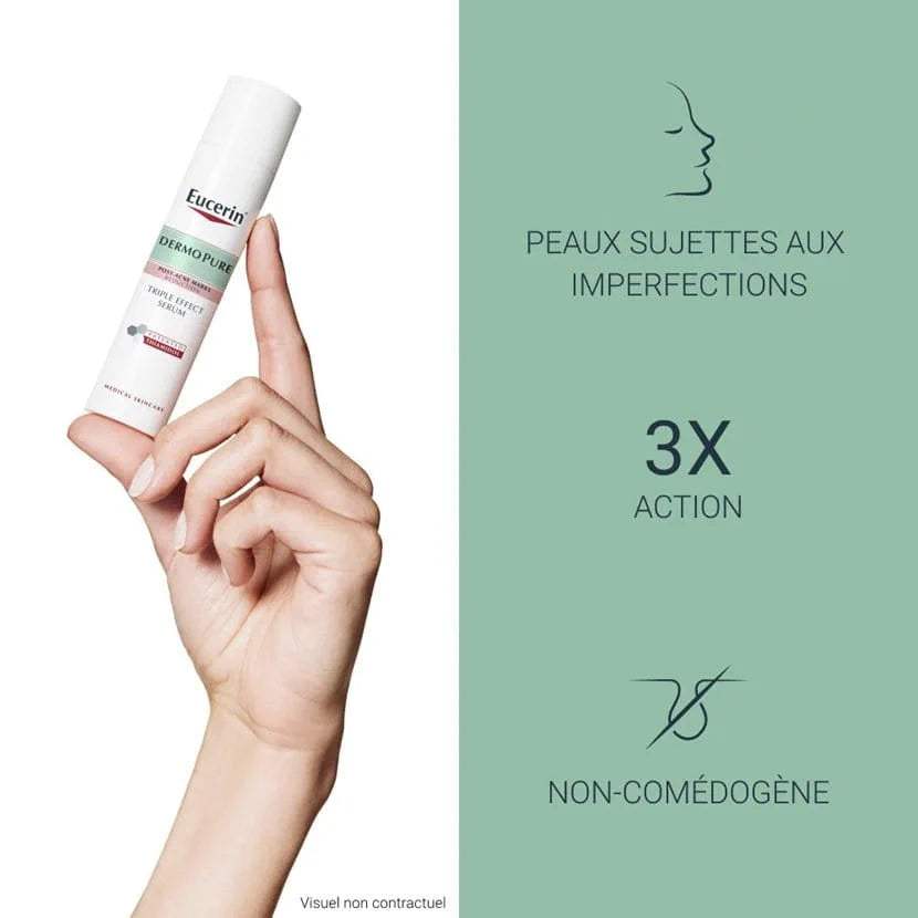 EUCERIN DermoPure Sérum Triple Action 40ml - Eucerin - Visage pour bébé Maroc -www.babyboss.ma