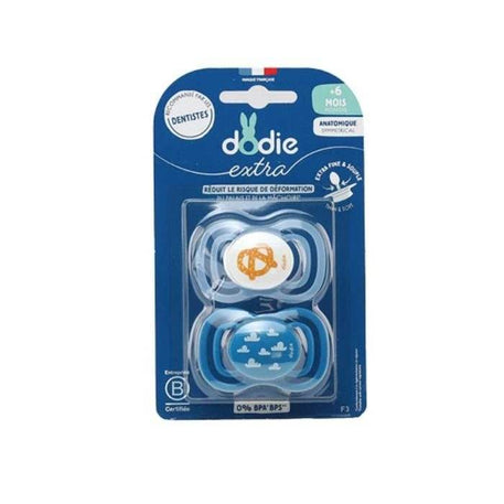 Lot de 2 Sucettes Dodie Anatomiques 6 mois+ - Dodie - Sucettes pour bébé Maroc -www.babyboss.ma