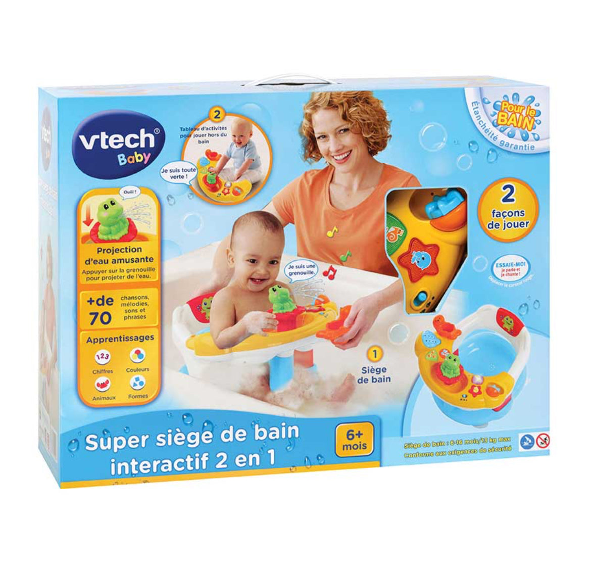 Super siège de bain interactif 2 en 1 - Vtech