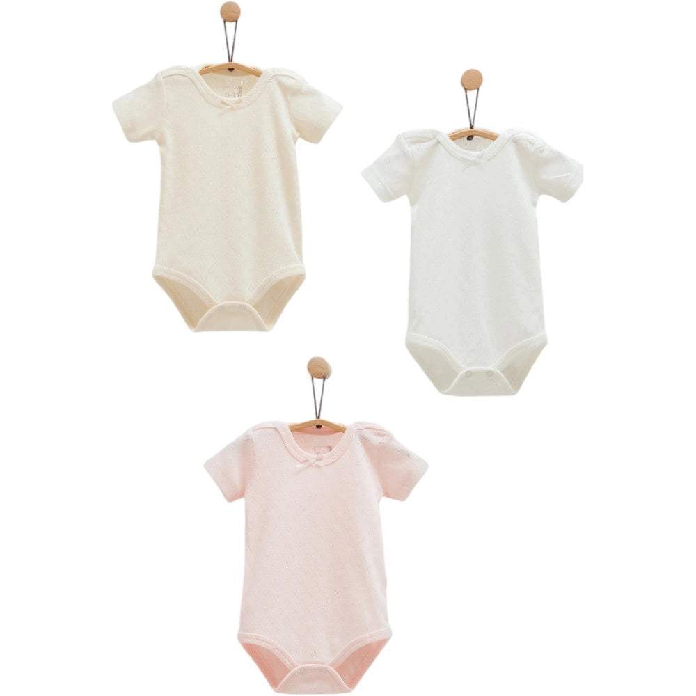 Lot de 3 bodies - Caramell - Caramell - Body pour bébé Maroc -www.babyboss.ma