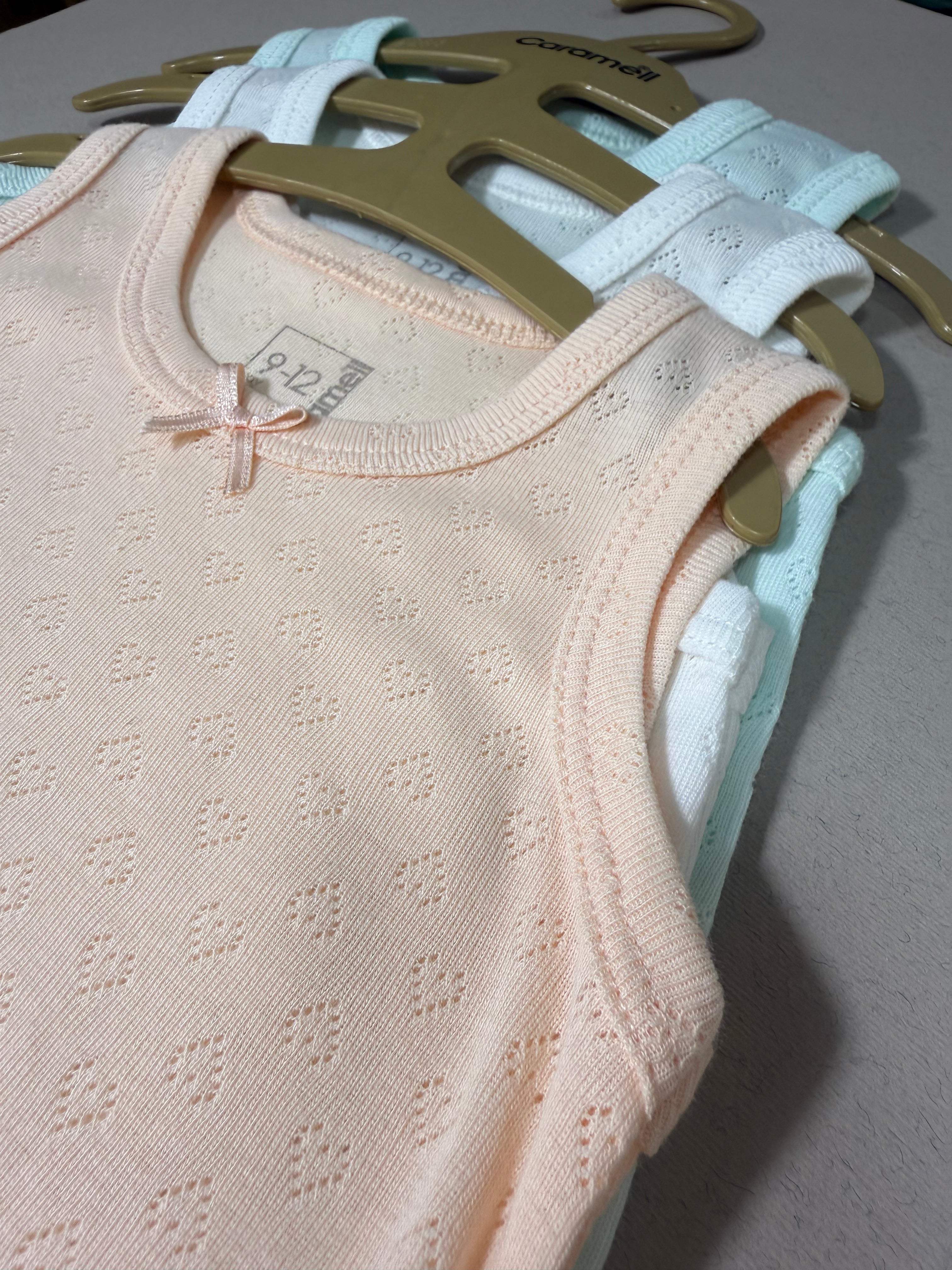 Lot de 3 bodies - Caramell - Caramell - Body pour bébé Maroc -www.babyboss.ma