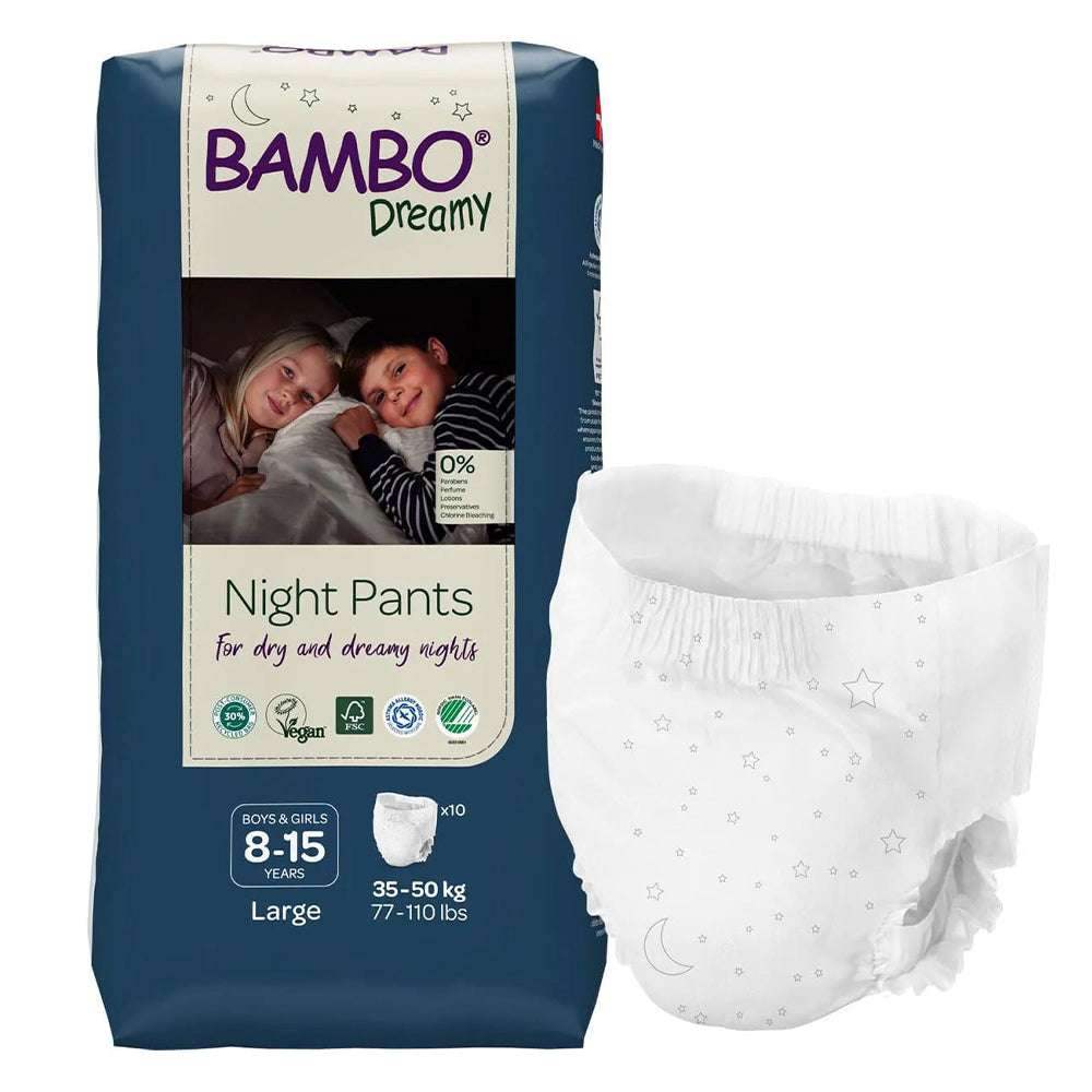 Couches Pants Bambo Nature Dreamy Night (35-50kg) - 10 Unités - Bambo Nature - Couches Bébé pour bébé Maroc -www.babyboss.ma