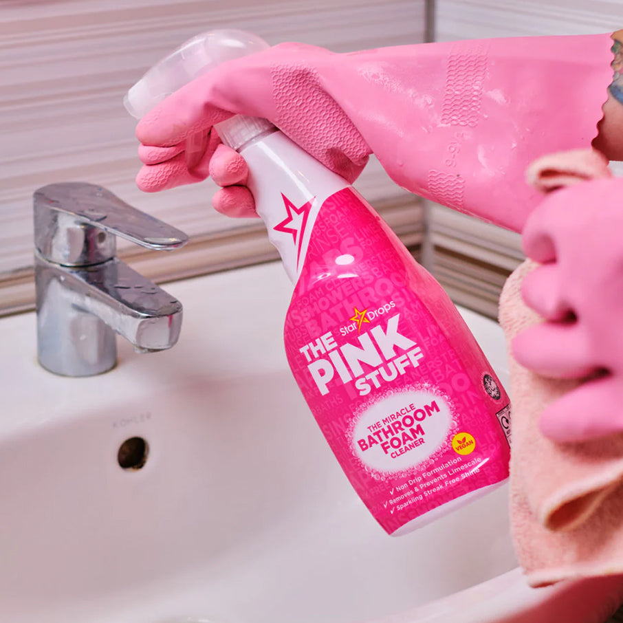THE PINK STUFF - THE MIRACLE BATHROOM FOAM CLEANER (750ML) - The Pink Stuff - - Babyboss.ma