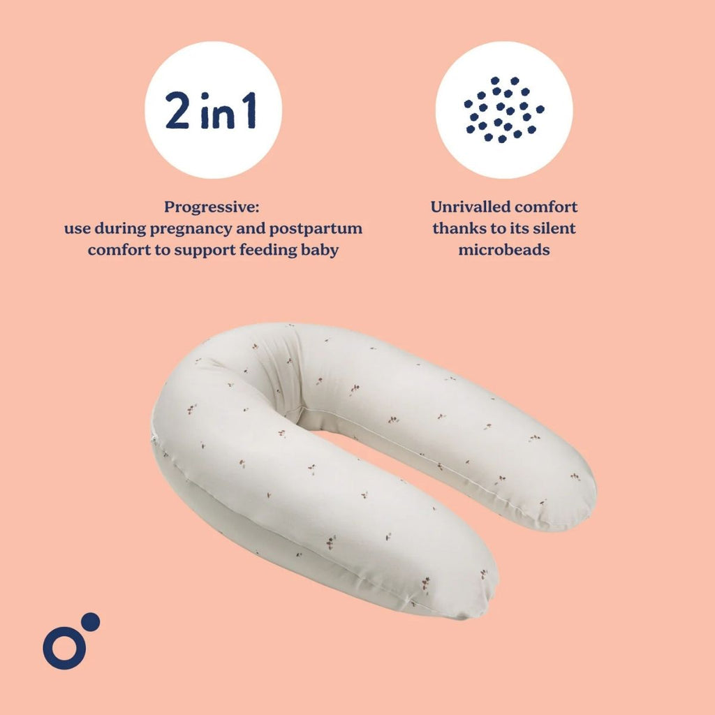 Coussin d'allaitement et maternité BUDDY Doomoo - Mushrooms