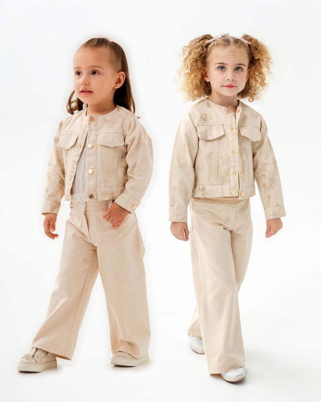 Ensemble 3 pièces pour filles - babyboss Mode - pour bébé Maroc -www.babyboss.ma