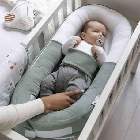 Cocoon Réducteur De Lit Tetra Jersey Doomoo - Vert - Doomoo - Réducteurs Lit Bébé pour bébé Maroc -www.babyboss.ma