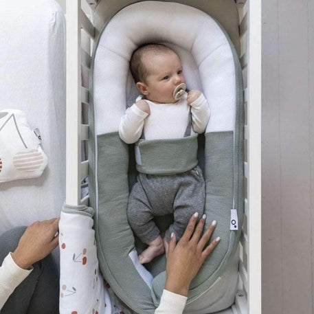 Cocoon Réducteur De Lit Tetra Jersey Doomoo - Vert - Doomoo - Réducteurs Lit Bébé pour bébé Maroc -www.babyboss.ma