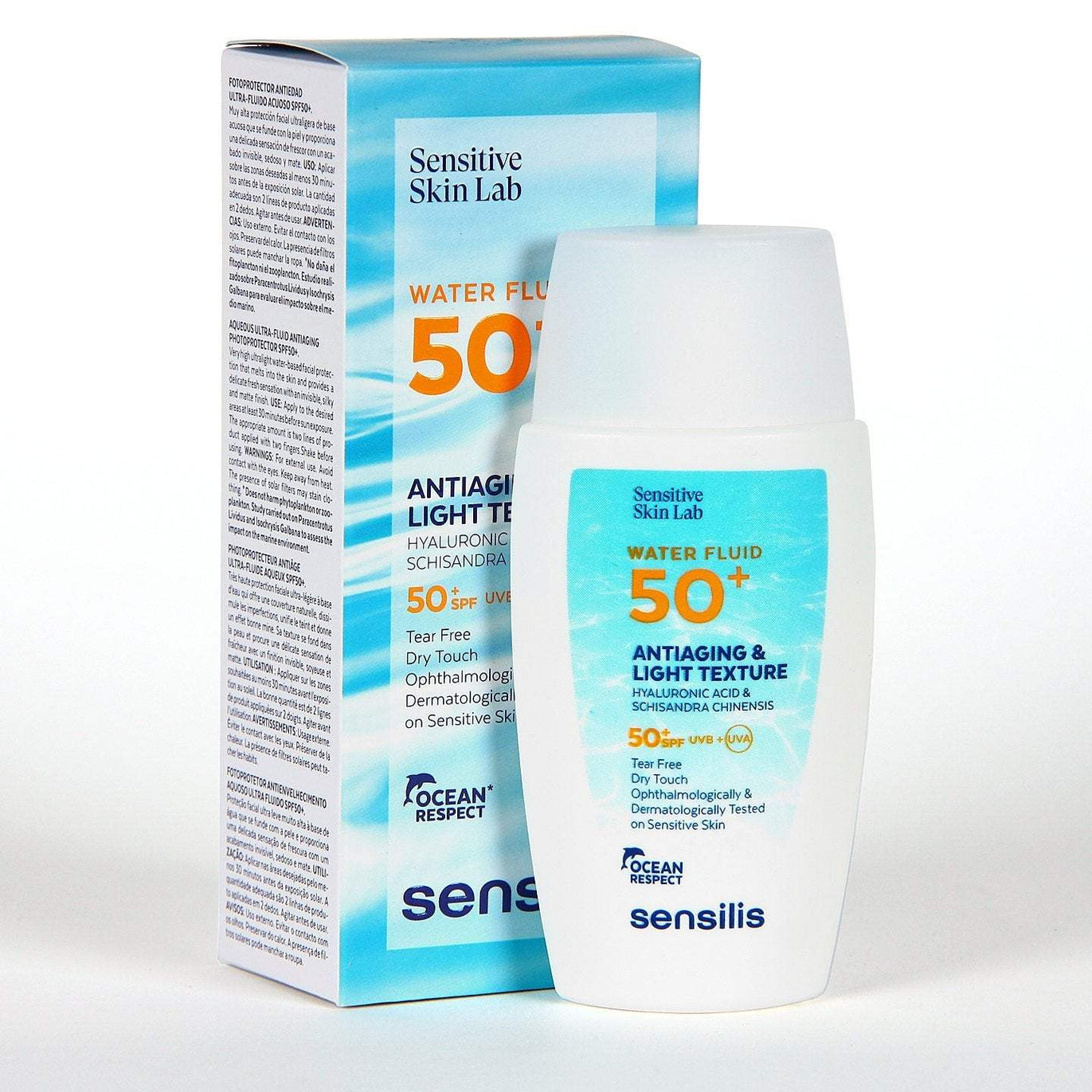 sensilis waterfluid 50+ 40ml - SENSILIS - pour bébé Maroc -www.babyboss.ma