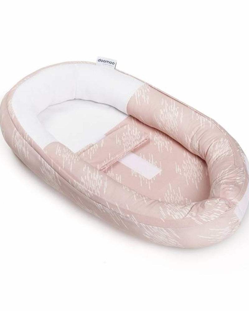 Cocoon Réducteur De Lit Misty Pink - Doomoo - Doomoo - Réducteurs Lit Bébé pour bébé Maroc -www.babyboss.ma