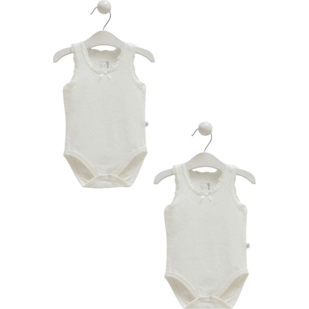 Lot de 2 bodies - Caramell - Caramell - Body pour bébé Maroc -www.babyboss.ma