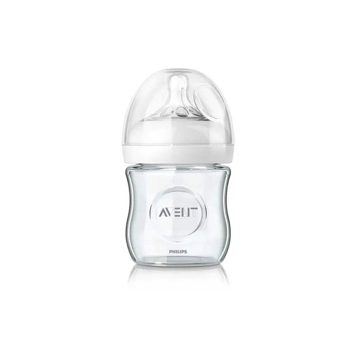 BIBERON NATURAL 120ml en verre debit 1 - Philips Avent - pour bébé Maroc -www.babyboss.ma