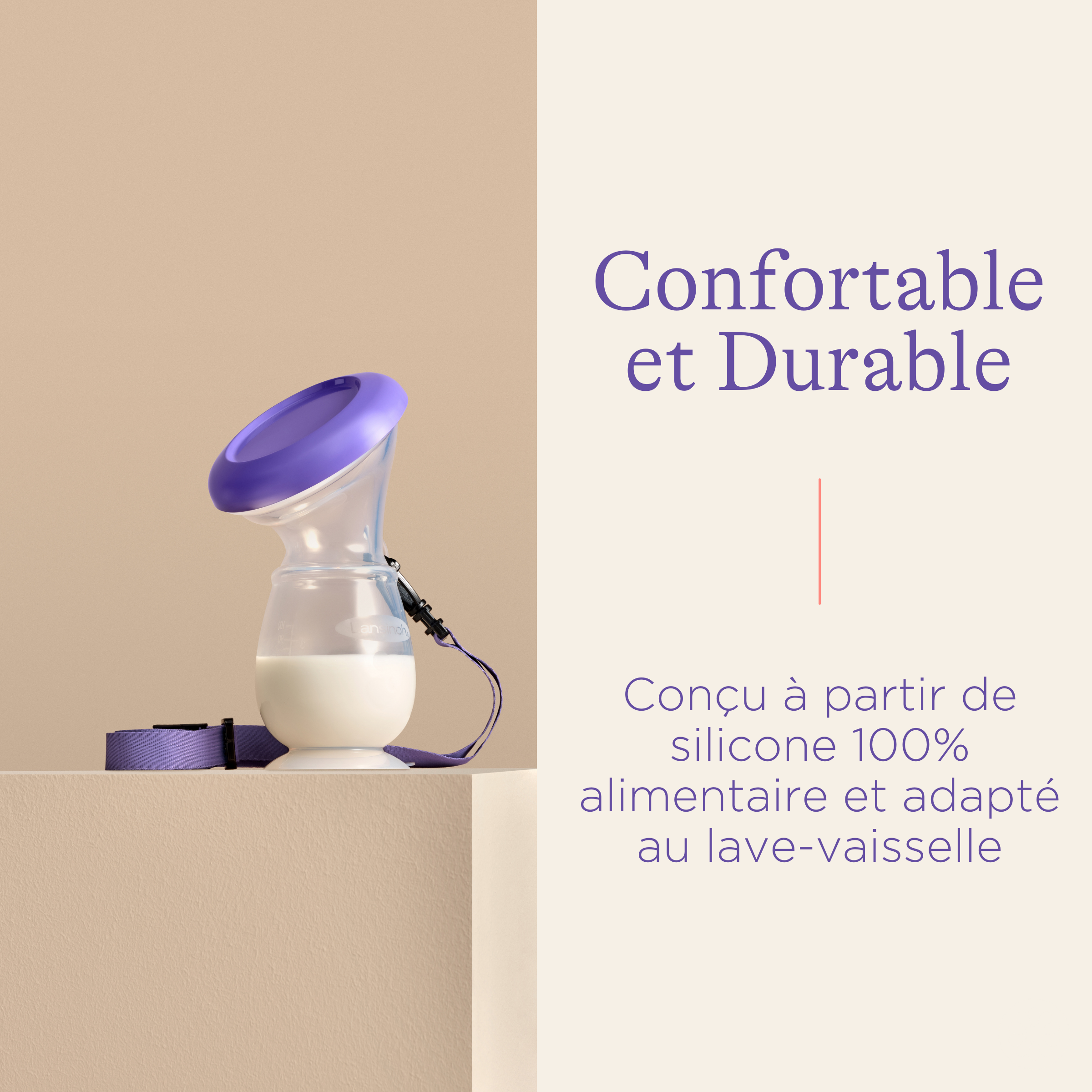 Tire-lait silicone / recueil lait - Lansinoh - Lansinoh -