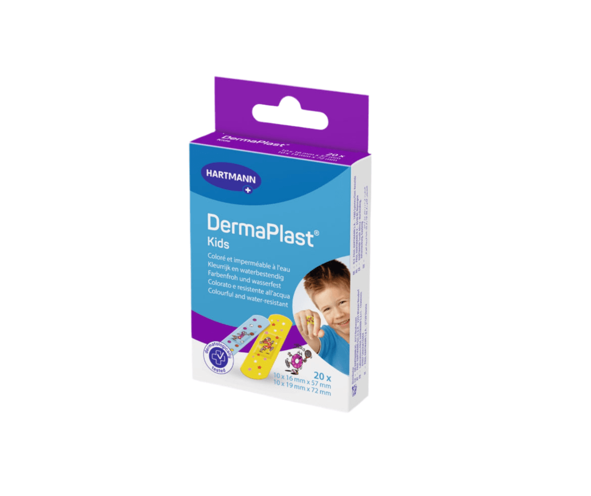 Pansement enfants DermaPlast Kids - Hartmann - pour bébé Maroc -www.babyboss.ma