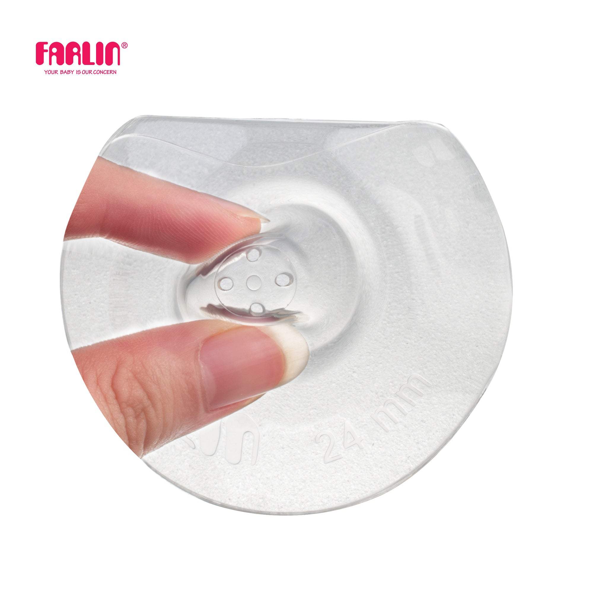 Farlin bout de sein en silicone 20mm - farlin - pour bébé Maroc -www.babyboss.ma