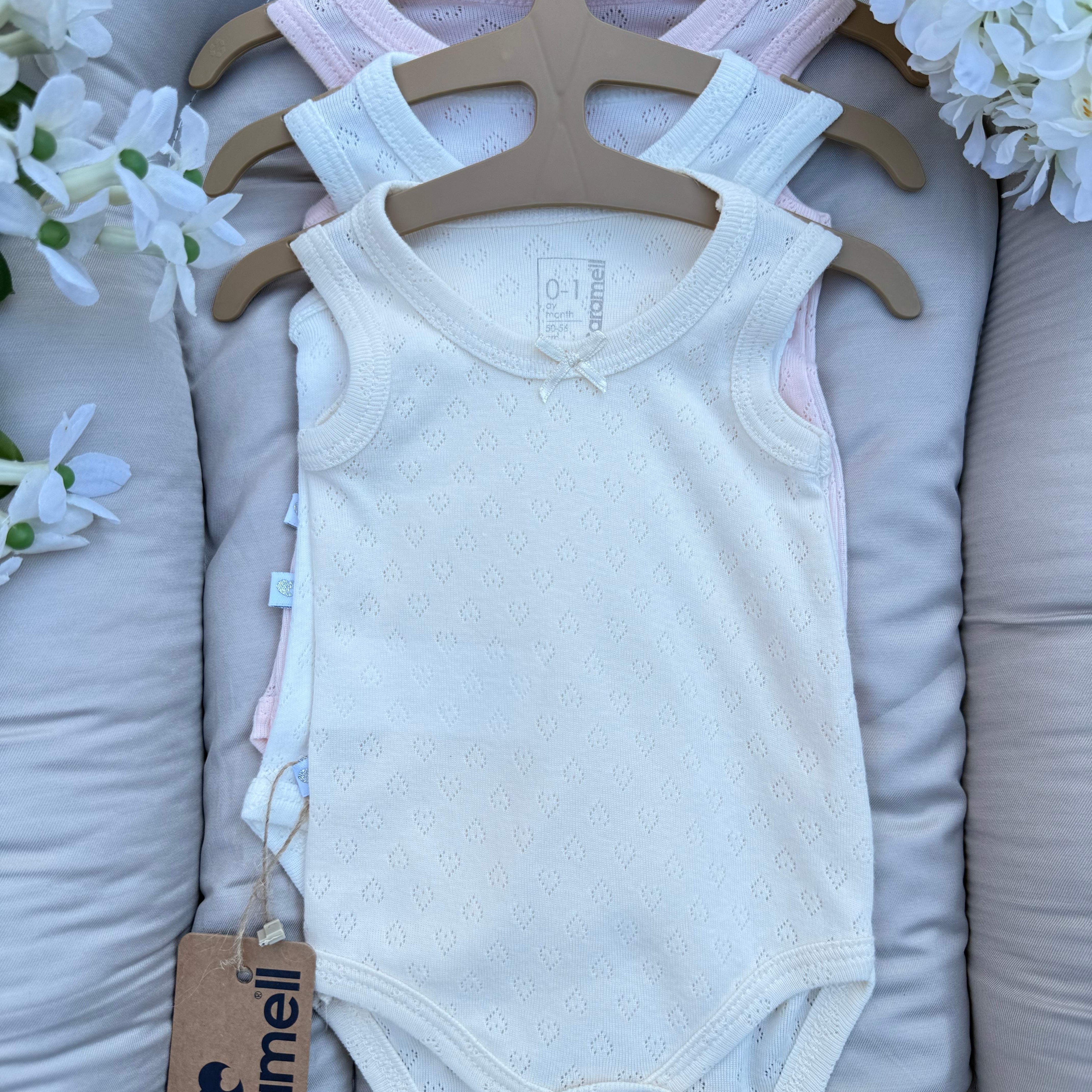 Lot de 3 bodies  - Caramell