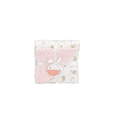 Interbaby couverture junior bulles 80 x 110 cm rose - Interbaby - pour bébé Maroc -www.babyboss.ma