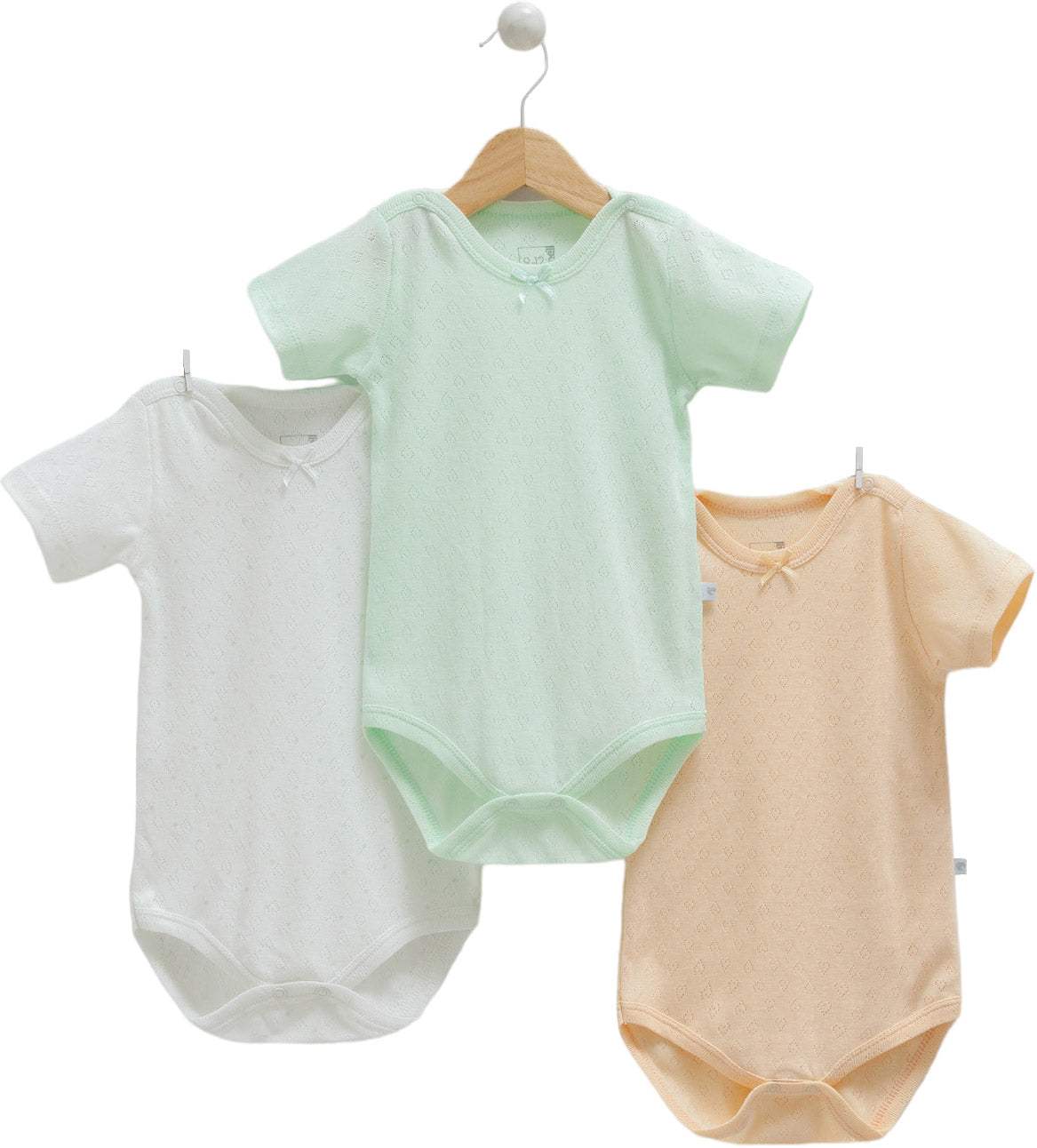 Lot de 3 bodies - Caramell - Caramell - Body pour bébé Maroc -www.babyboss.ma