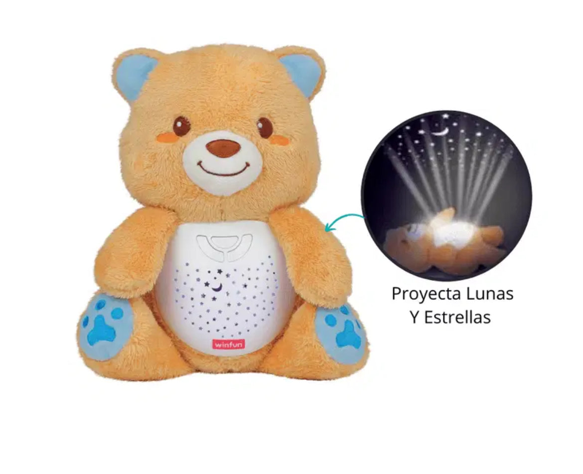 Ourson projecteur et veuilleuse - Winfun