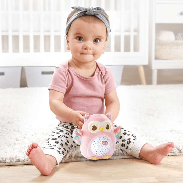 Ma veilleuse lumi chouette Vtech - Rose - Vtech - Veilleuses pour bébé Maroc -www.babyboss.ma