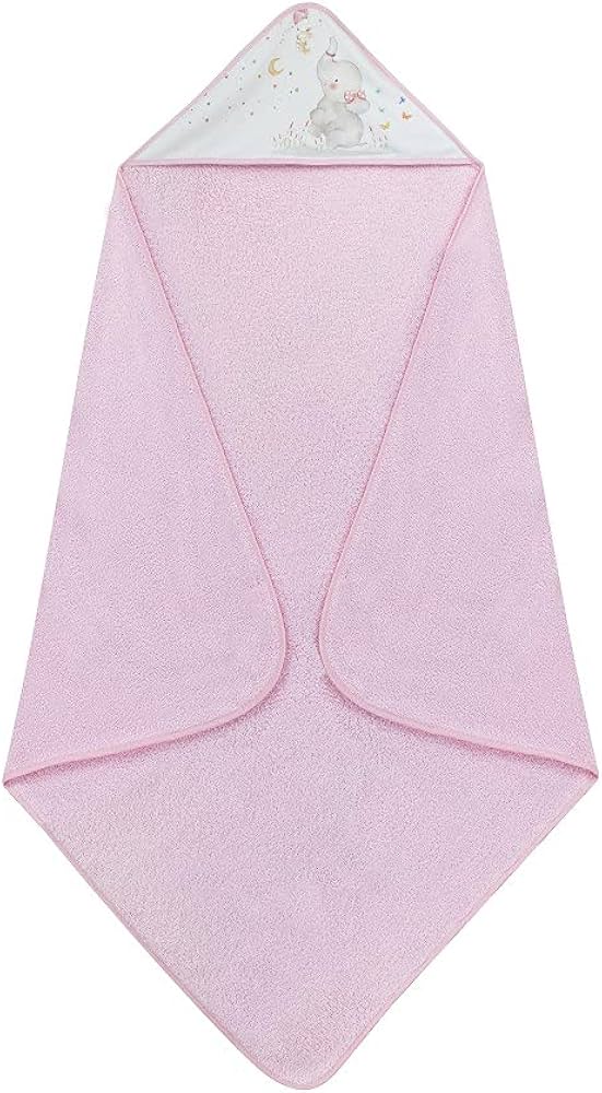 Interbaby cap de bain 100×100 et bavoir