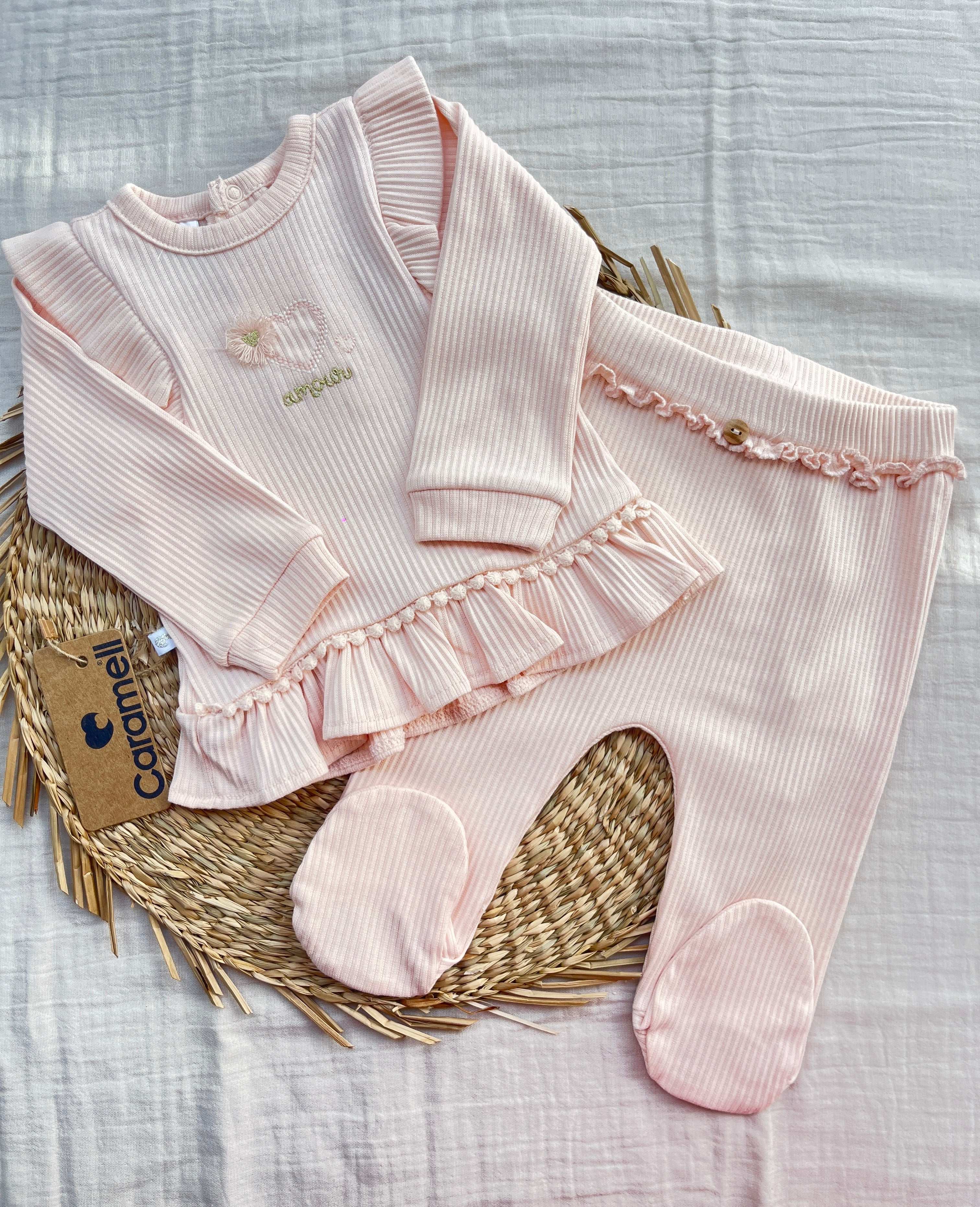 Ensemble pour bébé 2 pièces - Caramell