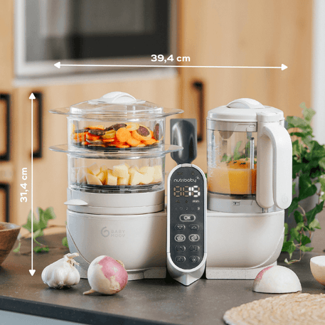 Nutribaby(+) - Robot culinaire multifonctions - Babymoov - REPAS pour bébé Maroc -www.babyboss.ma