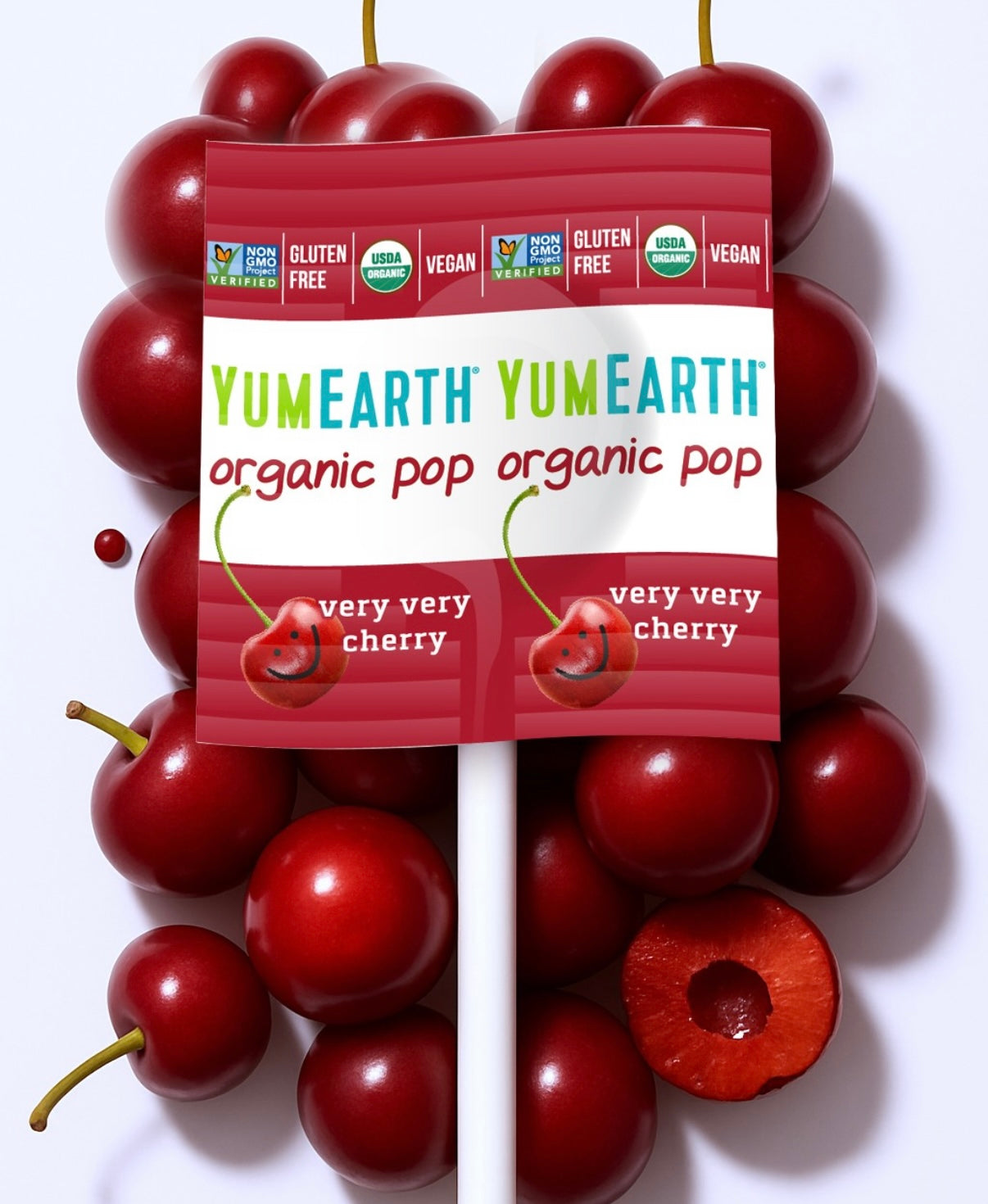 Sucettes biologiques YumEarth AROMATISÉES AUX FRUITS - Yumearth -