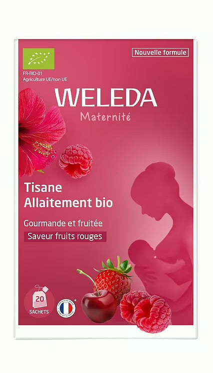 Weleda Tisane Allaitement saveur fruit rouges