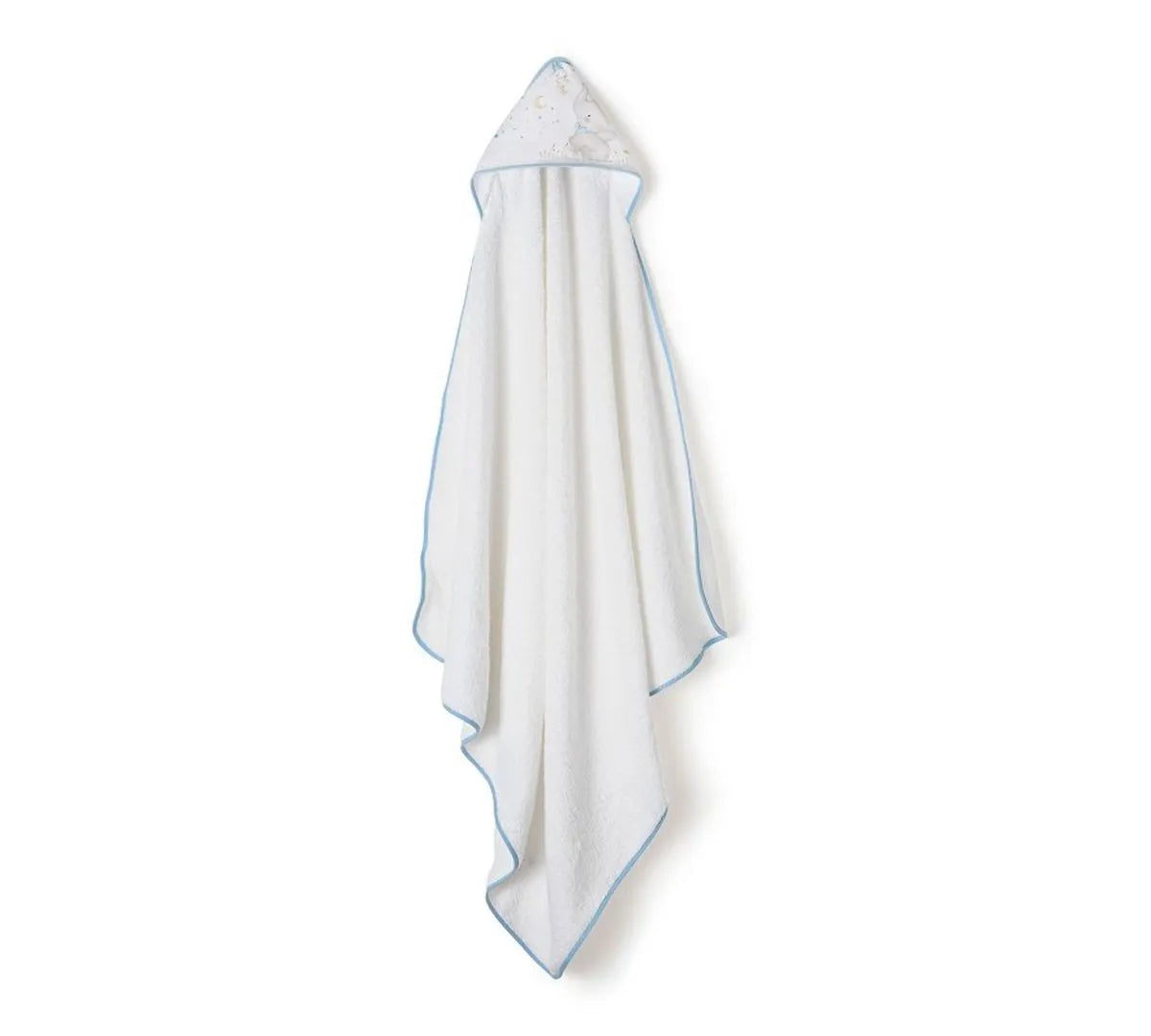 Interbaby cap de bain 100×100 et bavoir