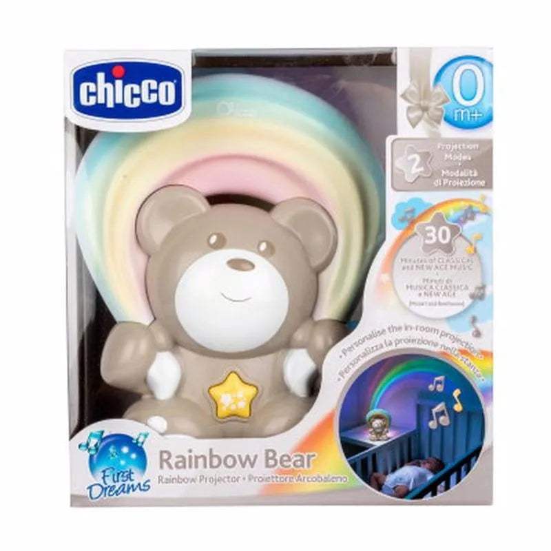 Chicco Veilleuse musicale ourson arc-en-ciel – Beige - Chicco - pour bébé Maroc -www.babyboss.ma