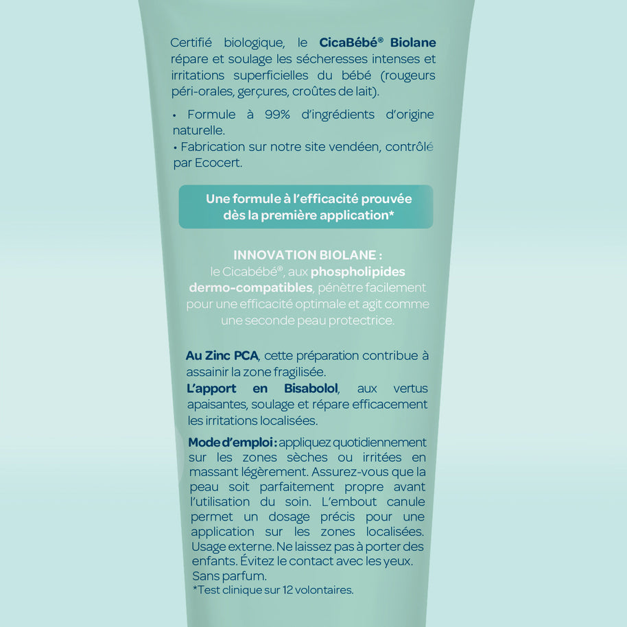 Cicabébé® certifié biologique