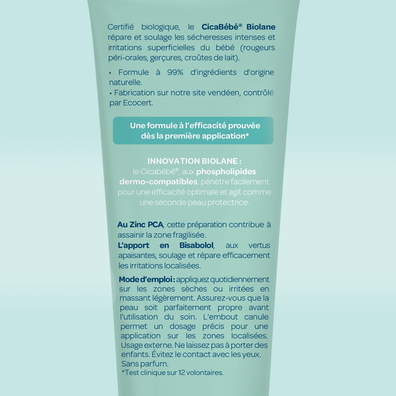 Cicabébé® certifié biologique
