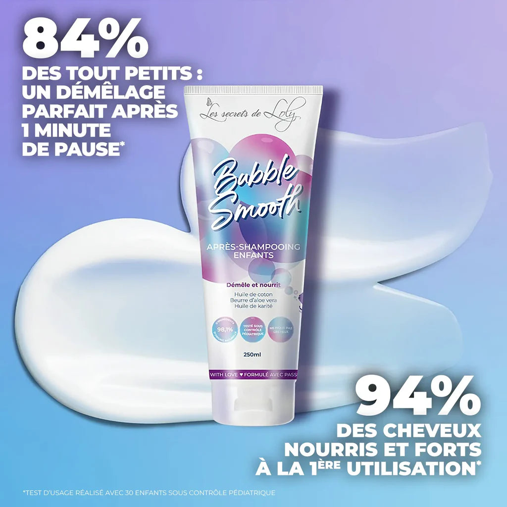 LES SECRETS DE LOLY – Bubble Smooth Apres Shampoing Enfants bouclés 250ml