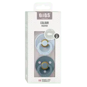 Lot de 2 Sucettes Bibs  - Baby Blue/Petrol