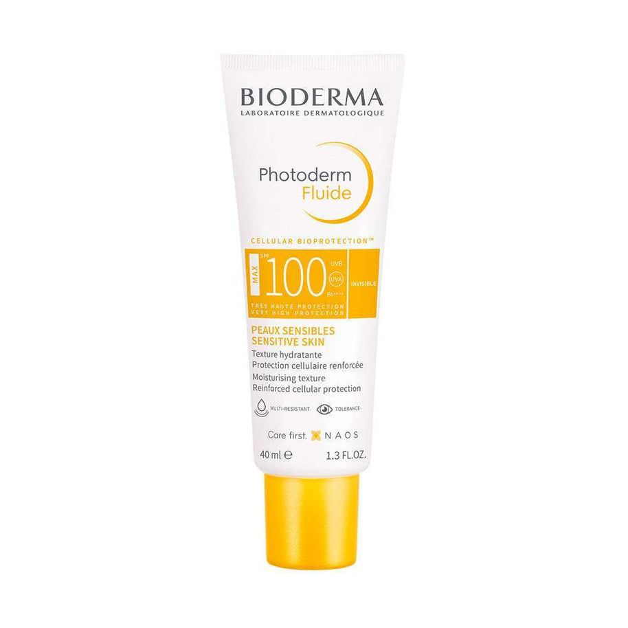 Pack Bioderma Photoderm Fluide SPF 100 Invisible 40ml + Sensibio Gel Moussant 100ml OFFERT - Bioderma Photoderm - Protection solaire pour bébé Maroc -www.babyboss.ma