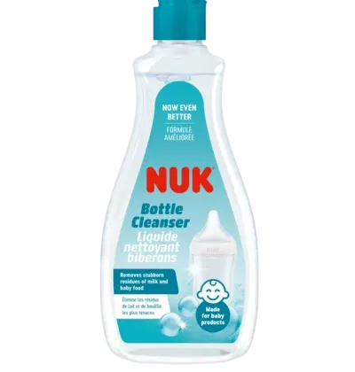 سائل غسيل الأطباق بزجاجة ولهاية الأطفال نوك - 500 مل