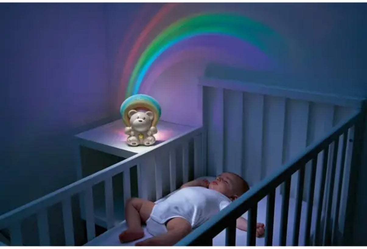 Chicco Veilleuse musicale ourson arc-en-ciel – Beige - Chicco - pour bébé Maroc -www.babyboss.ma