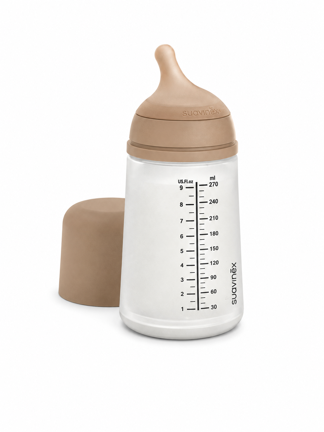 Biberon Anti-Colique Suavinex Zero.Zero™️ 270 ml – Débit Moyen