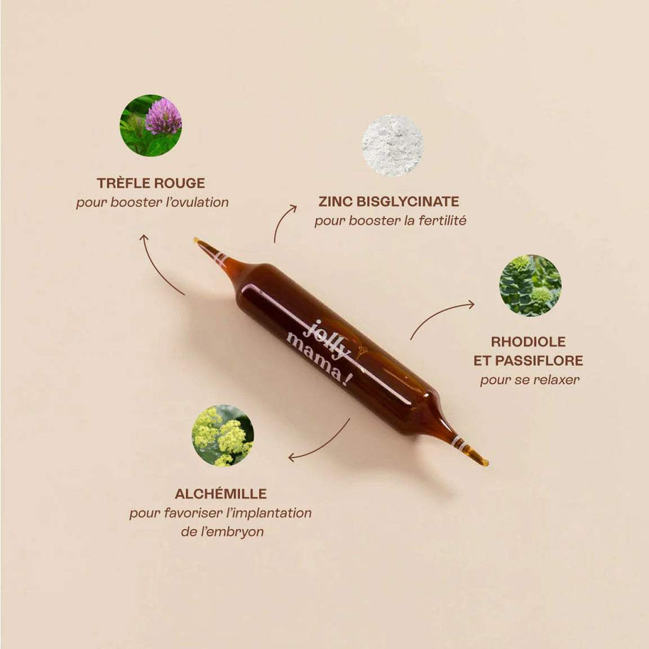 COCOONING + BOOSTE LA FERTILITÉ - Jolly Mama : Soutien Naturel Préconception - Jolly Mama Maroc - pour bébé Maroc -www.babyboss.ma