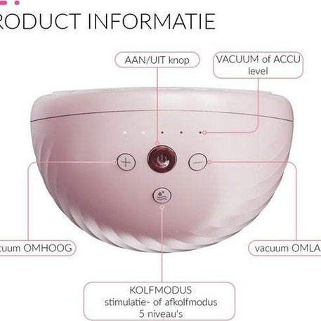 Horigen - Tire-lait électrique simple - Portable - Mains libres - En soutien-gorge - Horigen - pour bébé Maroc -www.babyboss.ma