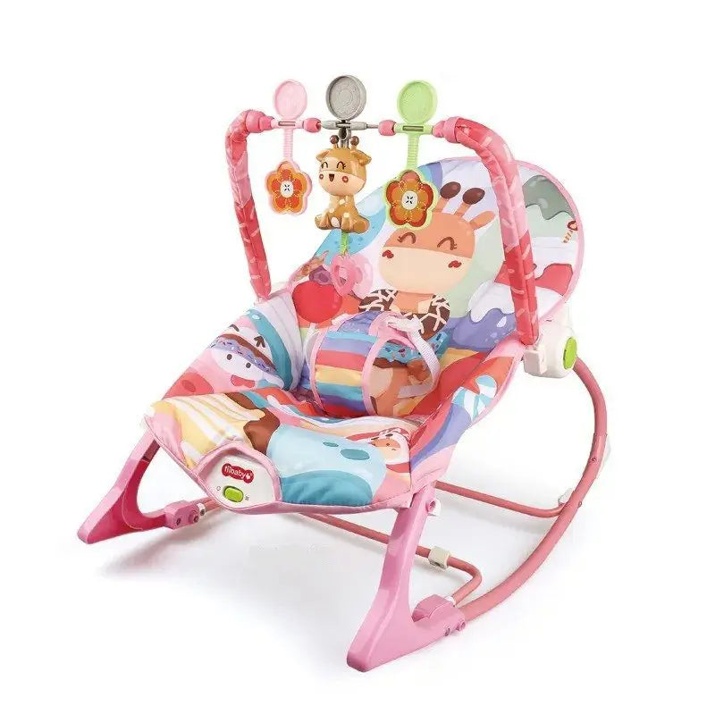 BabyBouncer 2 in 1: كرسي استرخاء متطور ومهدئ موسيقي للأطفال