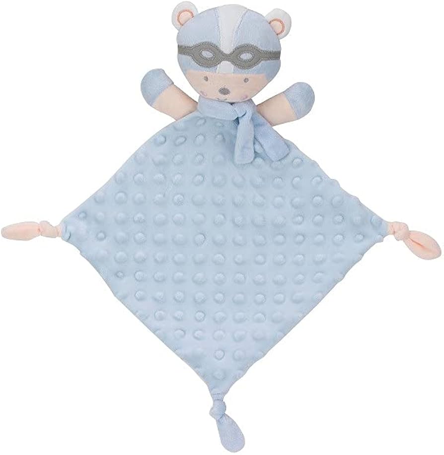 Interbaby Couverture 80 X 110+Doudou - Bleu