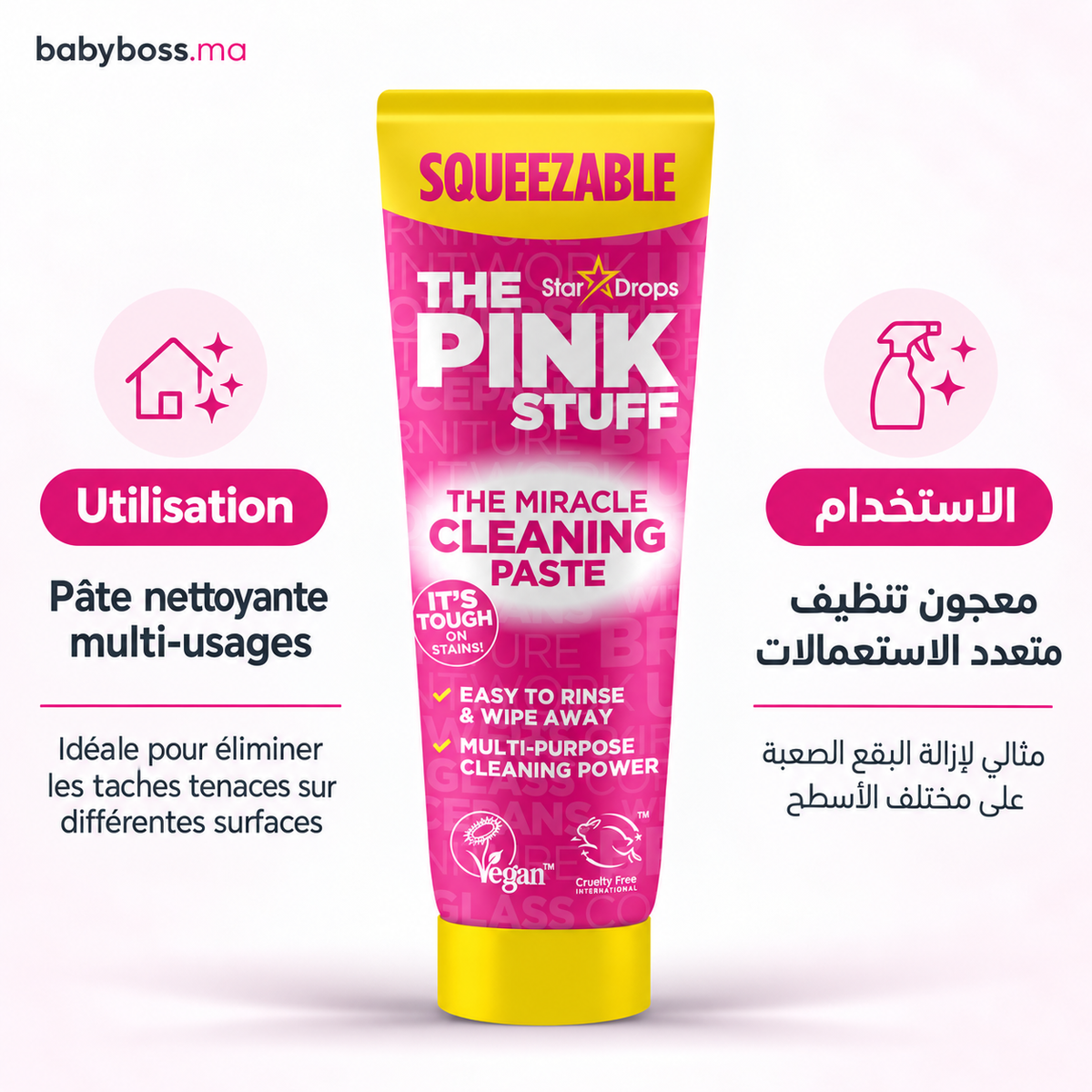 The pink stuff - Pasta limpiadora milagrosa multiusos 300g