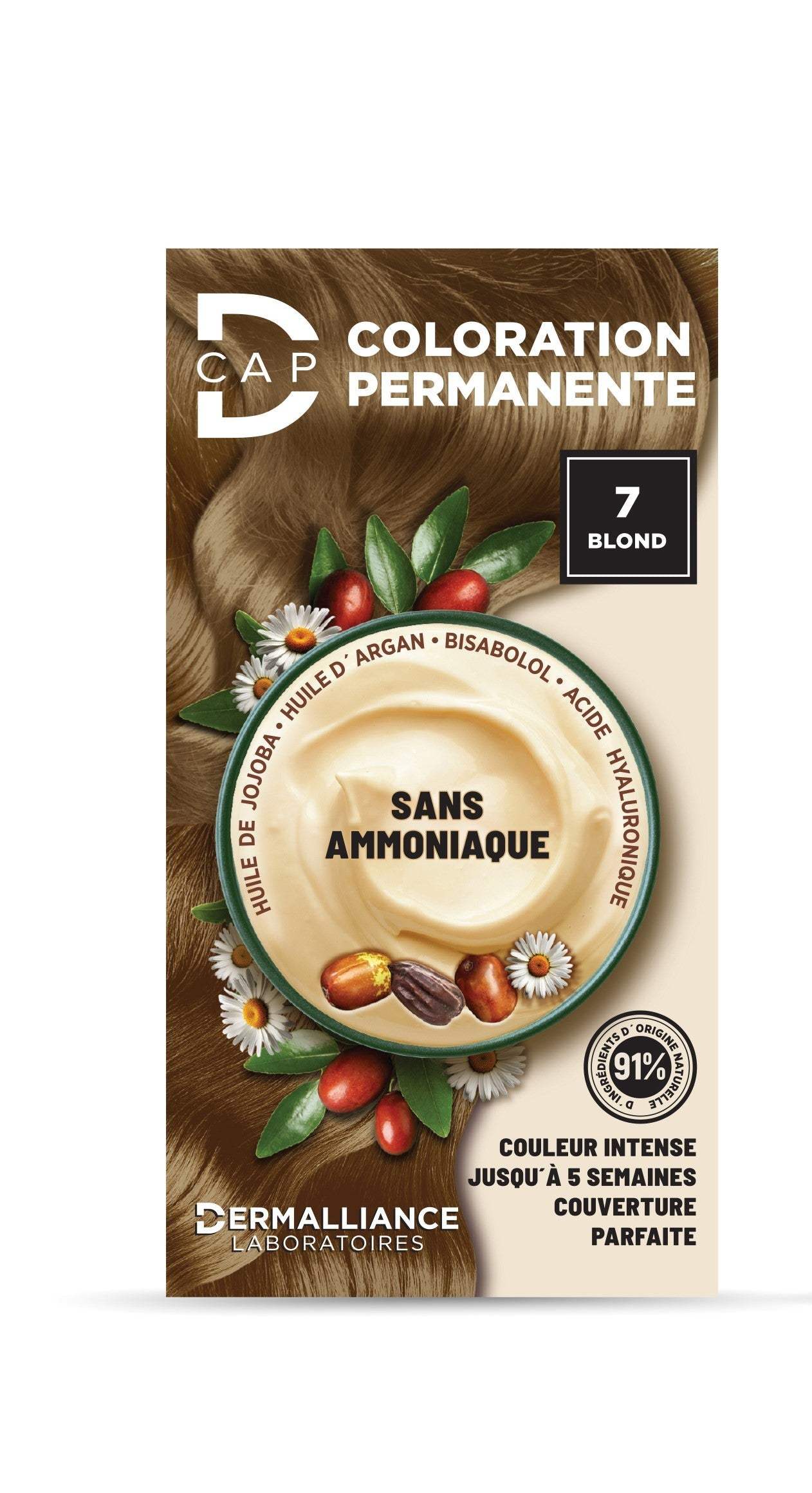 d CAP Coloration permanante 7 blond - DCAP - pour bébé Maroc -www.babyboss.ma