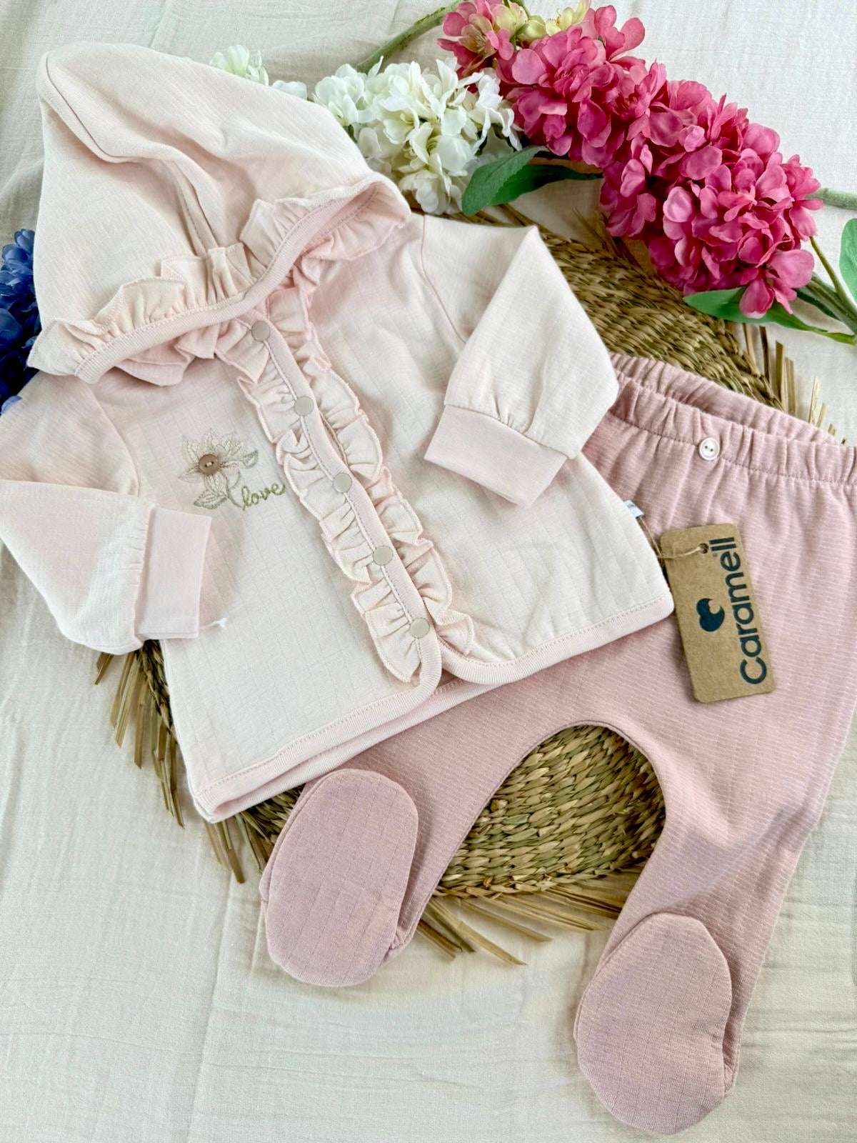 Ensemble pour bébé 2 pièces - Caramell