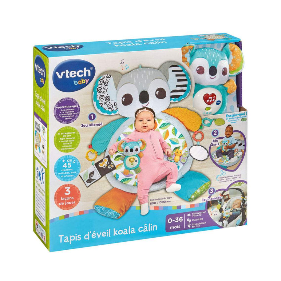 Tapis d’éveil koala câlin - Vtech - Jouets Musicaux pour bébé Maroc -www.babyboss.ma