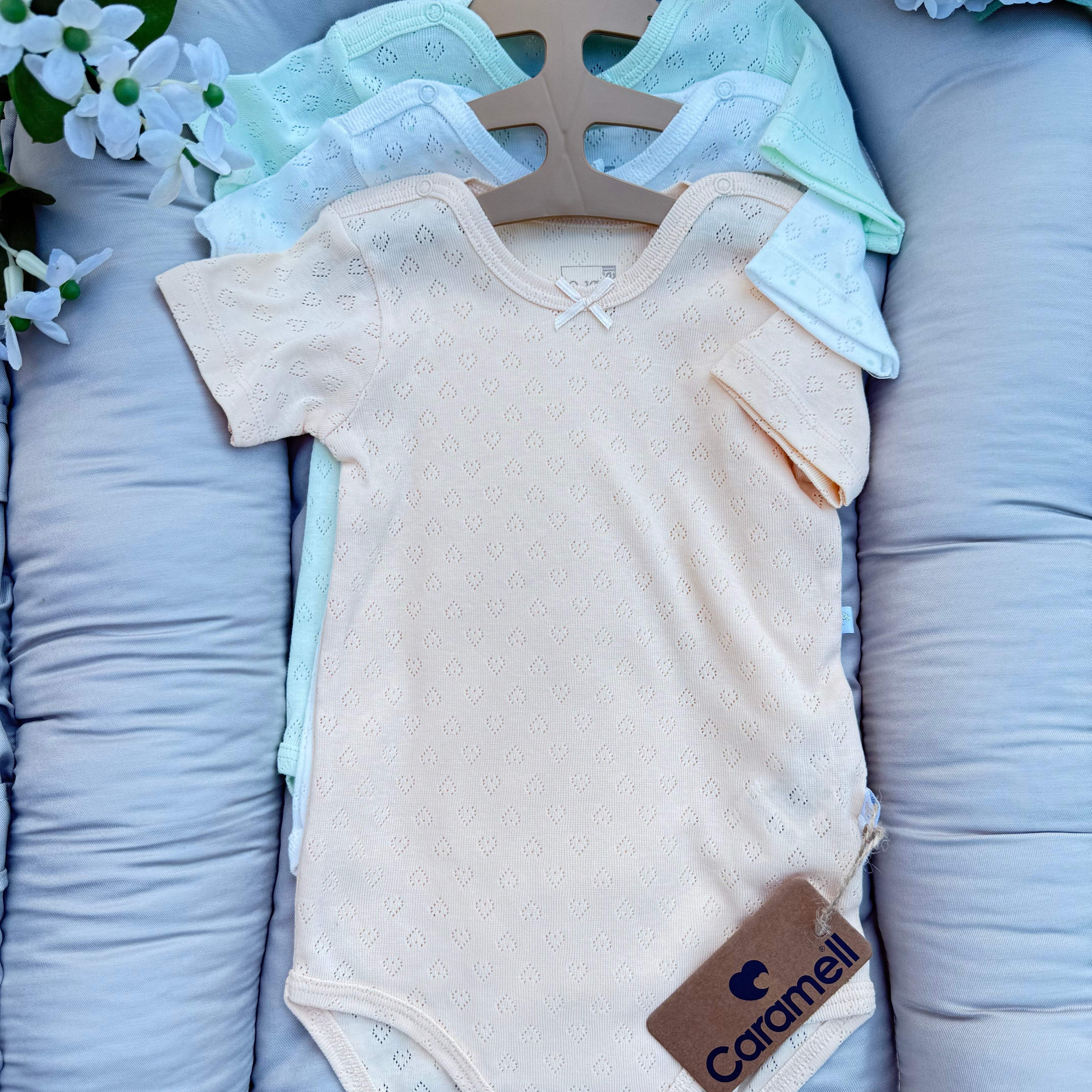 Lot de 3 bodies  - Caramell