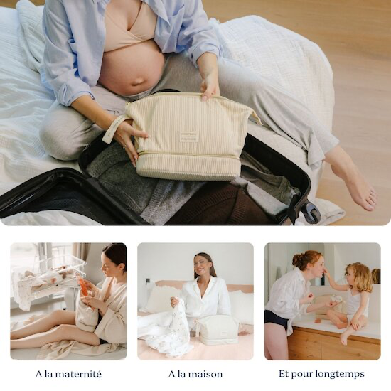 Doomoo Trousse de Maternité Mommy Vanity Sand