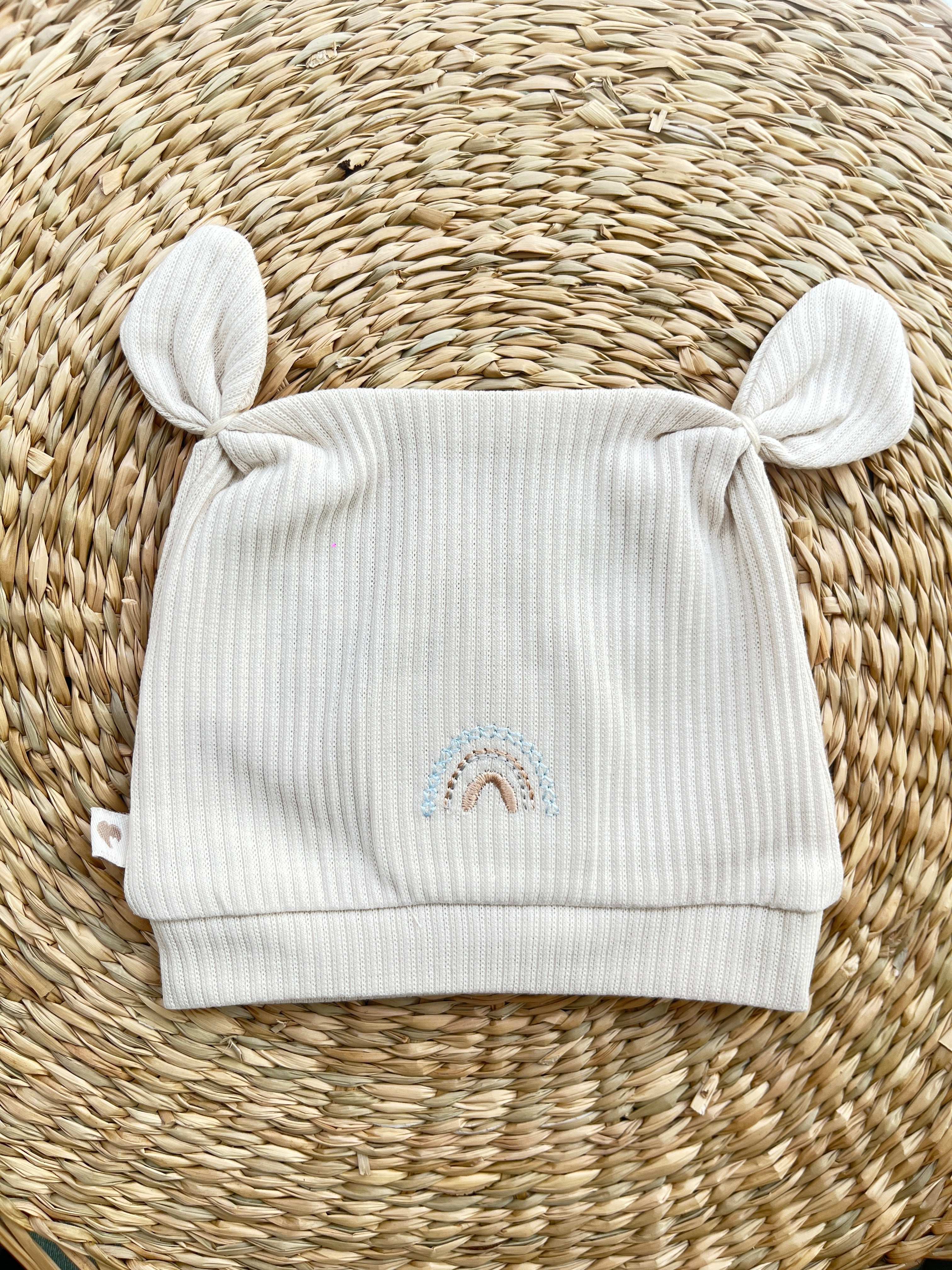 Bonnet bébé- Beige